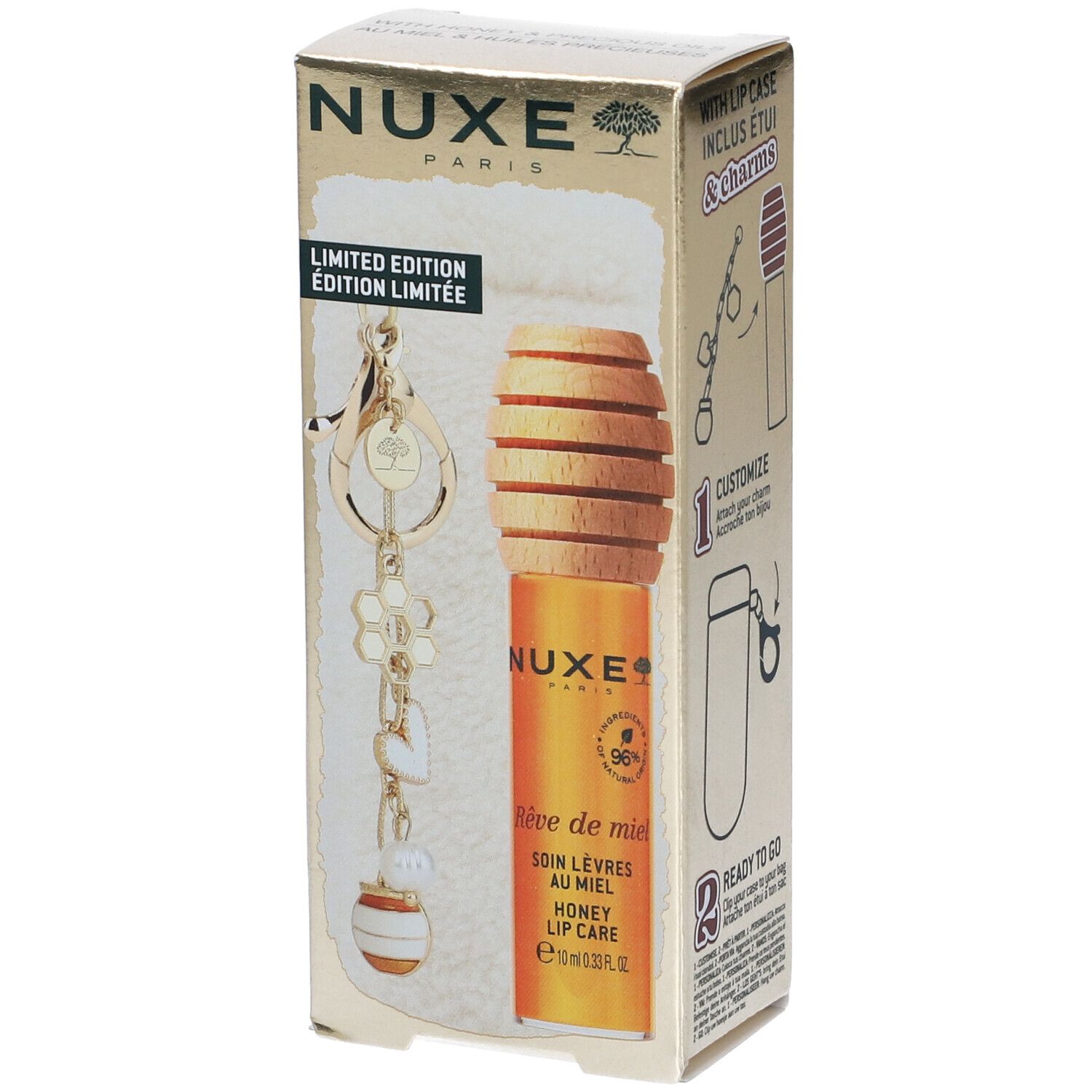 Nuxe Kiss Crush Reve de Miel Trattamento Labbra al Miele Limited Editi