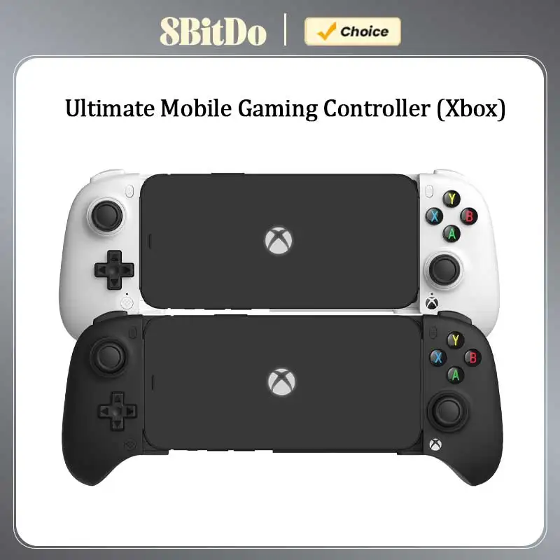 8Bitdo Ultimate Wireless Mobile Gaming Controller (Xbox), Gamepad mit Hall-Effekt-Triggern und Joysticks für Android