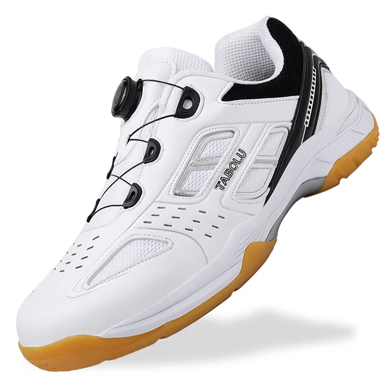 Table Tennis Shoes, Fashionable Badminton Shoes, Sports Training Shoes, Wear-Resistant Non-Slip Tennis Shoes, Men's Running Shoes, Women's Shoes, Rotating Buckle, Casual Sports Shoes, Breathable Mesh