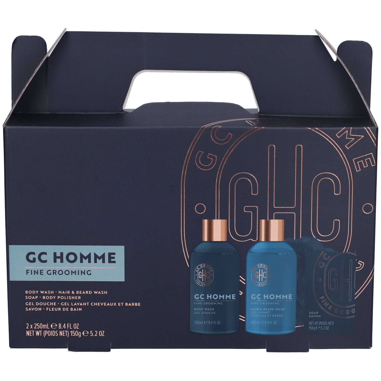 The Luxury Bathing Company GC Homme Fine Grooming Set Gel Doccia + Sha