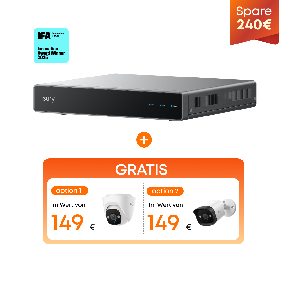 Anker eufy Netzwerkvideorekorder S4 Image