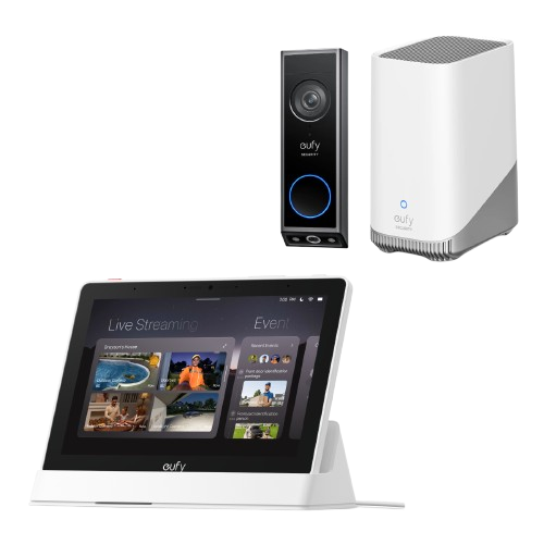 Anker eufy Smart Display und Türklingel mit Kamera E340 und Anker eufy HomeBase™ S380 Image