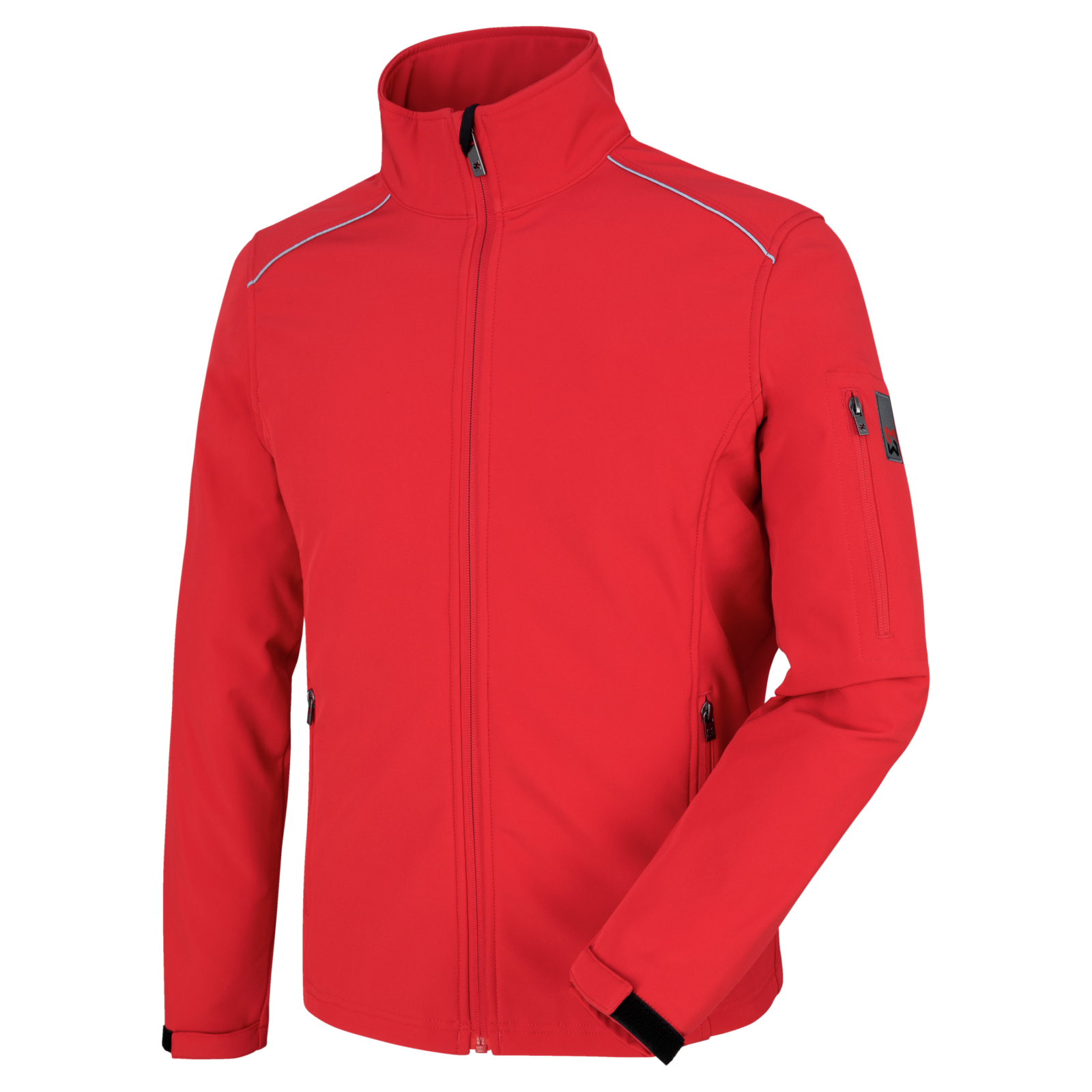 Softshell de travail CITY rouge