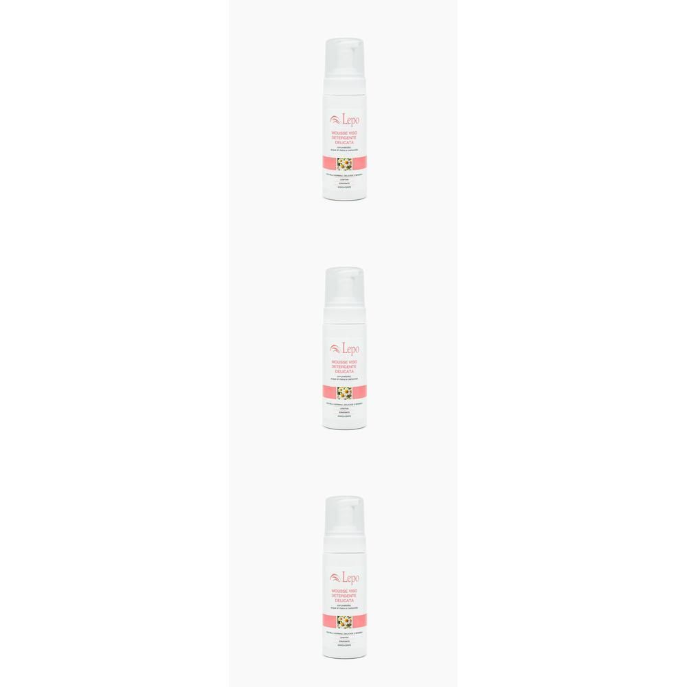 LEPO Mousse Viso Detergente Delicata 3x150 ml