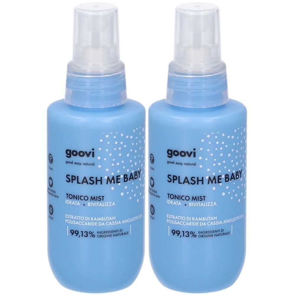 Goovi Splash Me Baby Tonico Mist Viso Idratante 2x100 ml