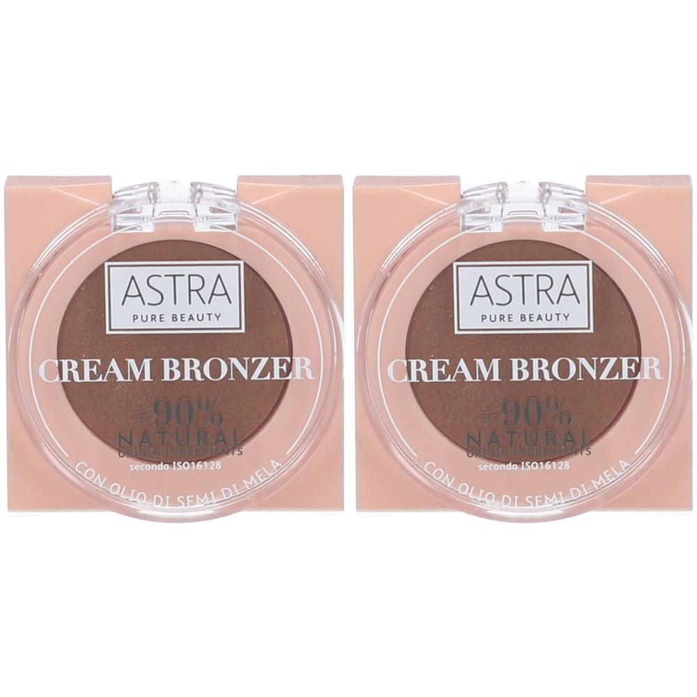 Astra Make-up Pure Beauty Cream Bronzer Tonalita' 01 Sandstone 2x2,8 g