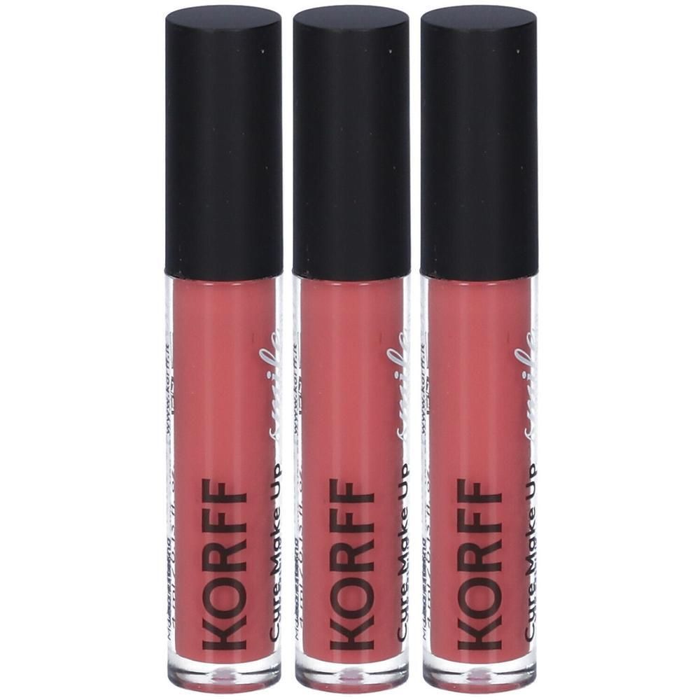 Korff Comfort Lip Gloss Smile Tonalità 02 Rose 3x1 St