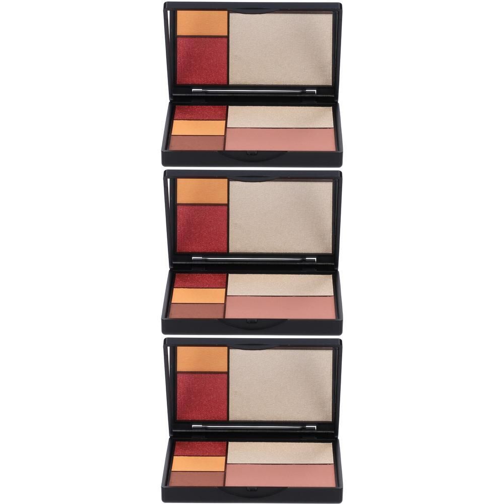 ROUGJ+ x Liu Palette Spring Vibes Armonia Dei Colori Primavera 3x14 g