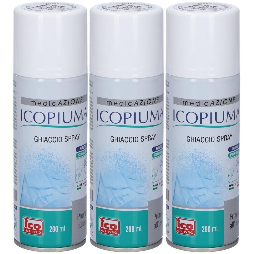 Icopiuma Ghiaccio Spray 3x200 ml