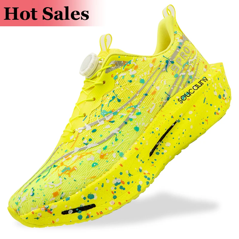 Running Shoes, Women's Casual Sports Shoes, Luminous Running Shoes, Men's Competitive Training Shoes, Carbon Plate Cushioning Running Shoes, Travel Hiking Shoes, Sizes 32-45, Available in Lace-Up and