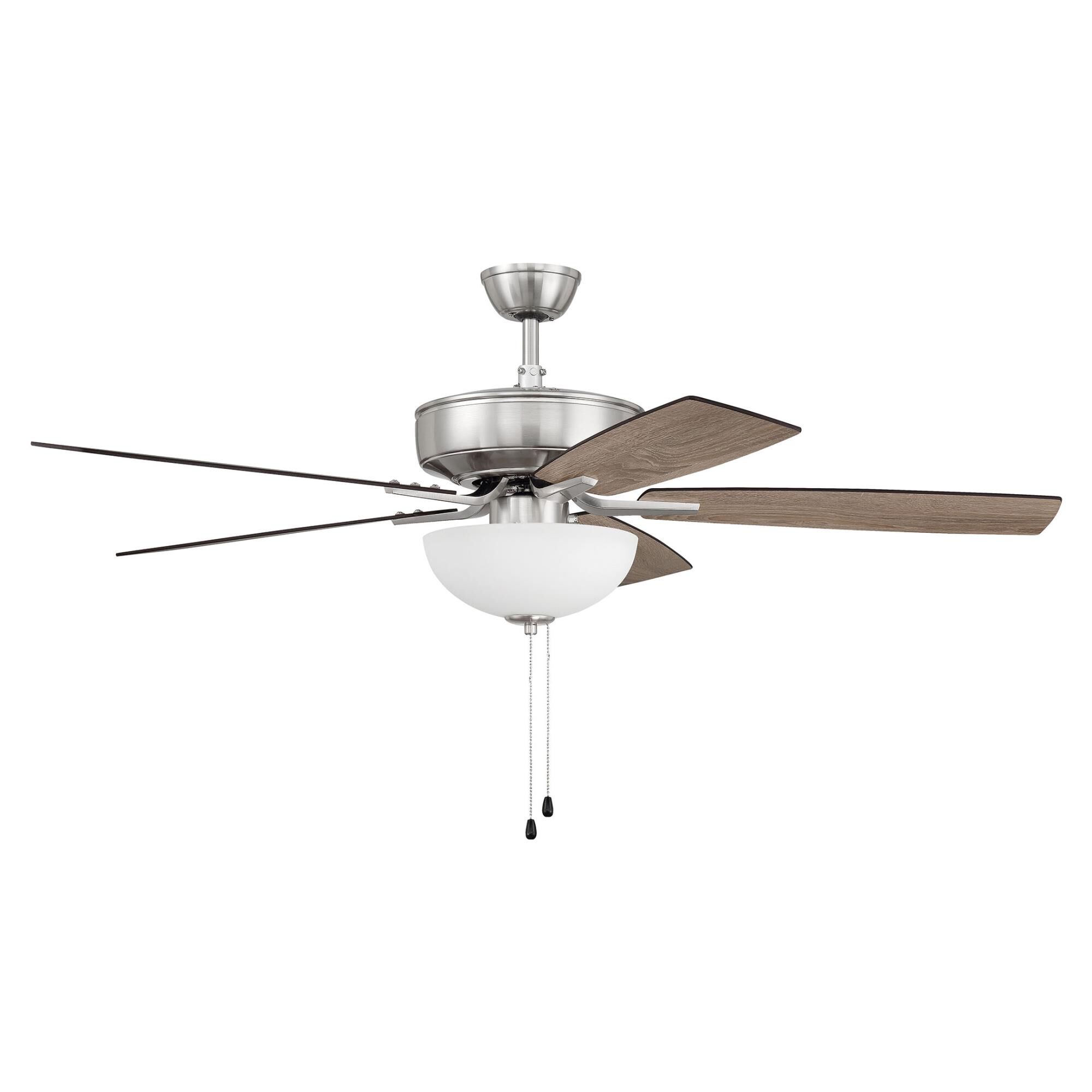 Craftmade Pro Plus 52 Inch Ceiling Fan with Light Kit - P211BNK5-52DWGWN