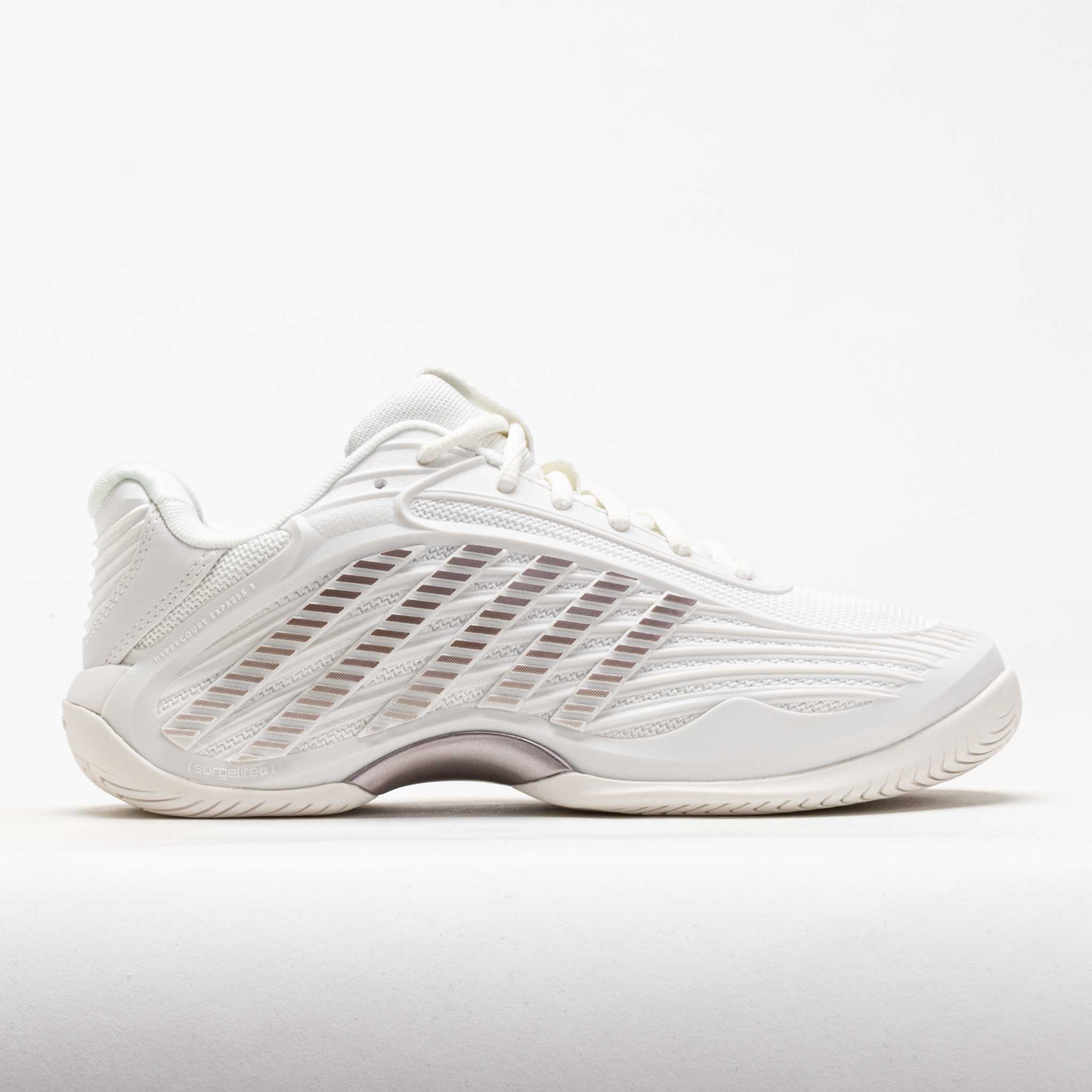 K-Swiss Hypercourt Express 3 Women's Tennis Shoes Blanc de Blanc/Rose Gold