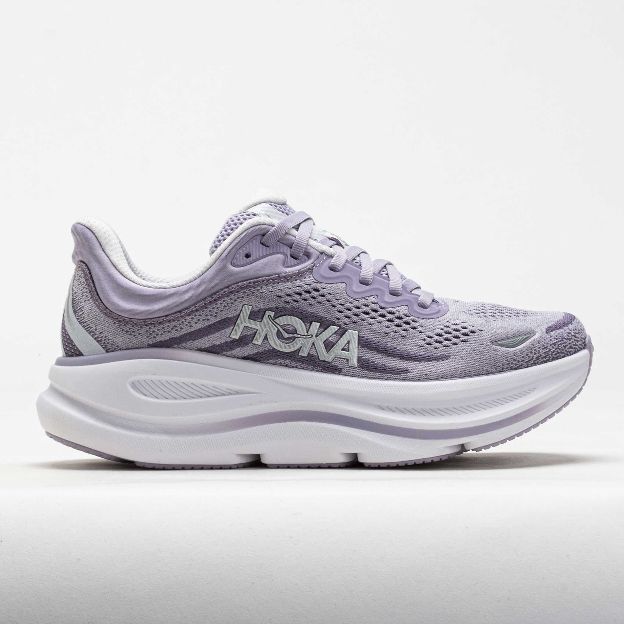 HOKA Bondi 9 Women's Running Shoes Mellow Lilac/Purple Fog