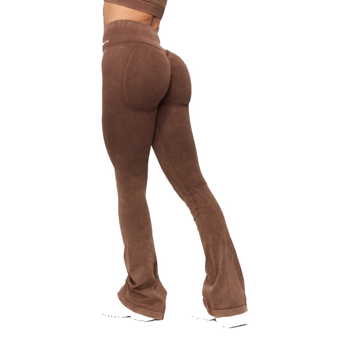 Pantaloni donna Seamless Flare Fierce Brown 1 St