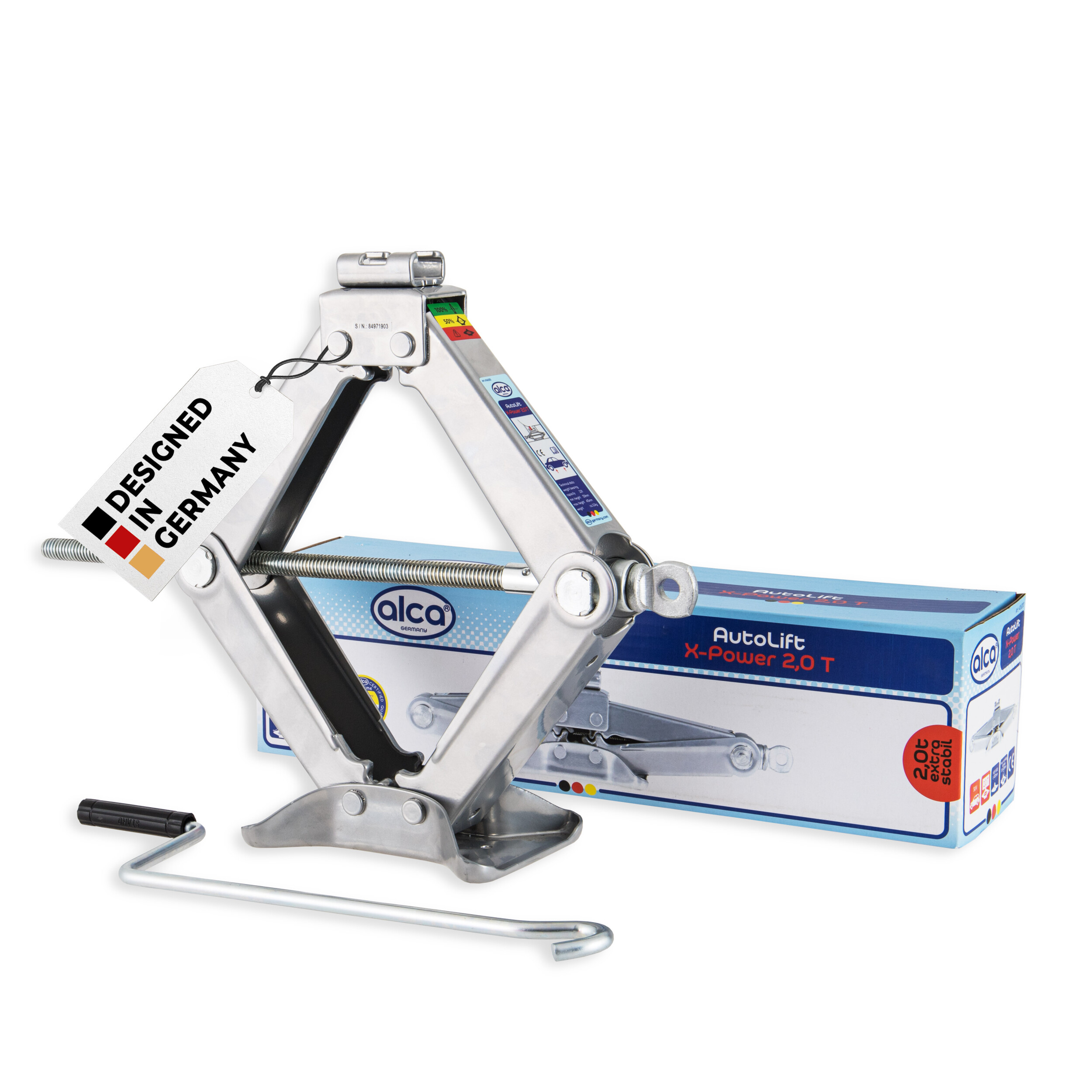 ALCA Wagenheber Scherenwagenheber X-Power 2 t 436200