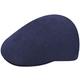 Kangol Unisex Seamless Wool 507 Flat Cap, Dark Blue, S UK