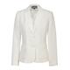 Busy Women's Light Cream Off White Suit Jacket Blazer 14