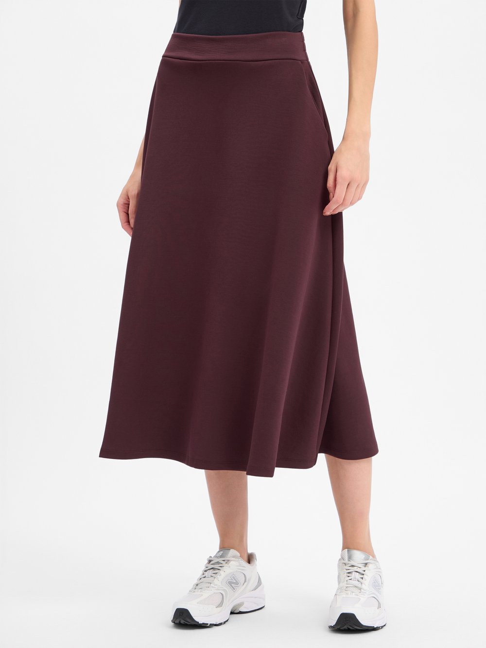soyaconcept® Jerseyrock Damen aubergine, S