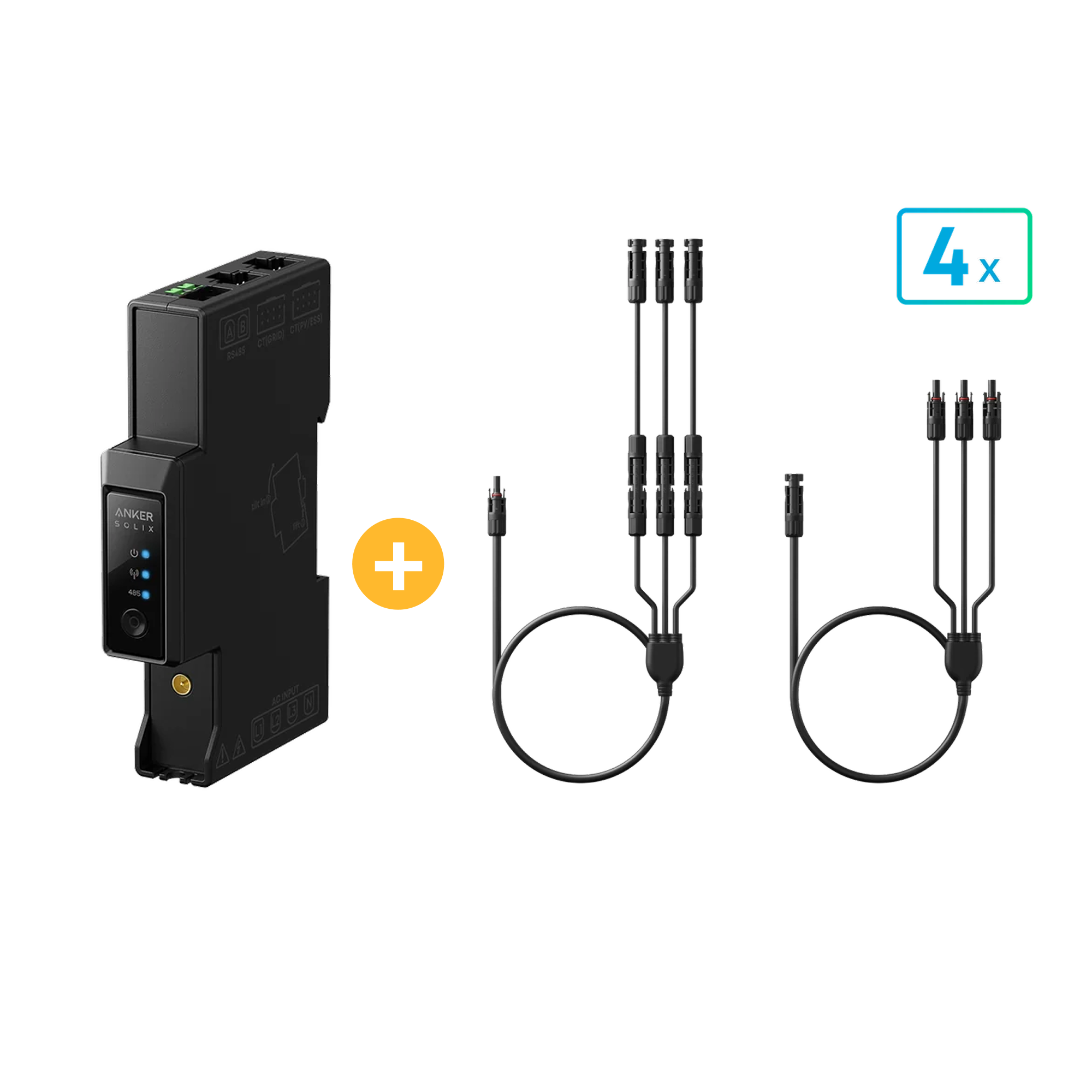 Smart Meter Gen 2+3-in-1 PV-Adapterkabel (für 12 Solarmodule)