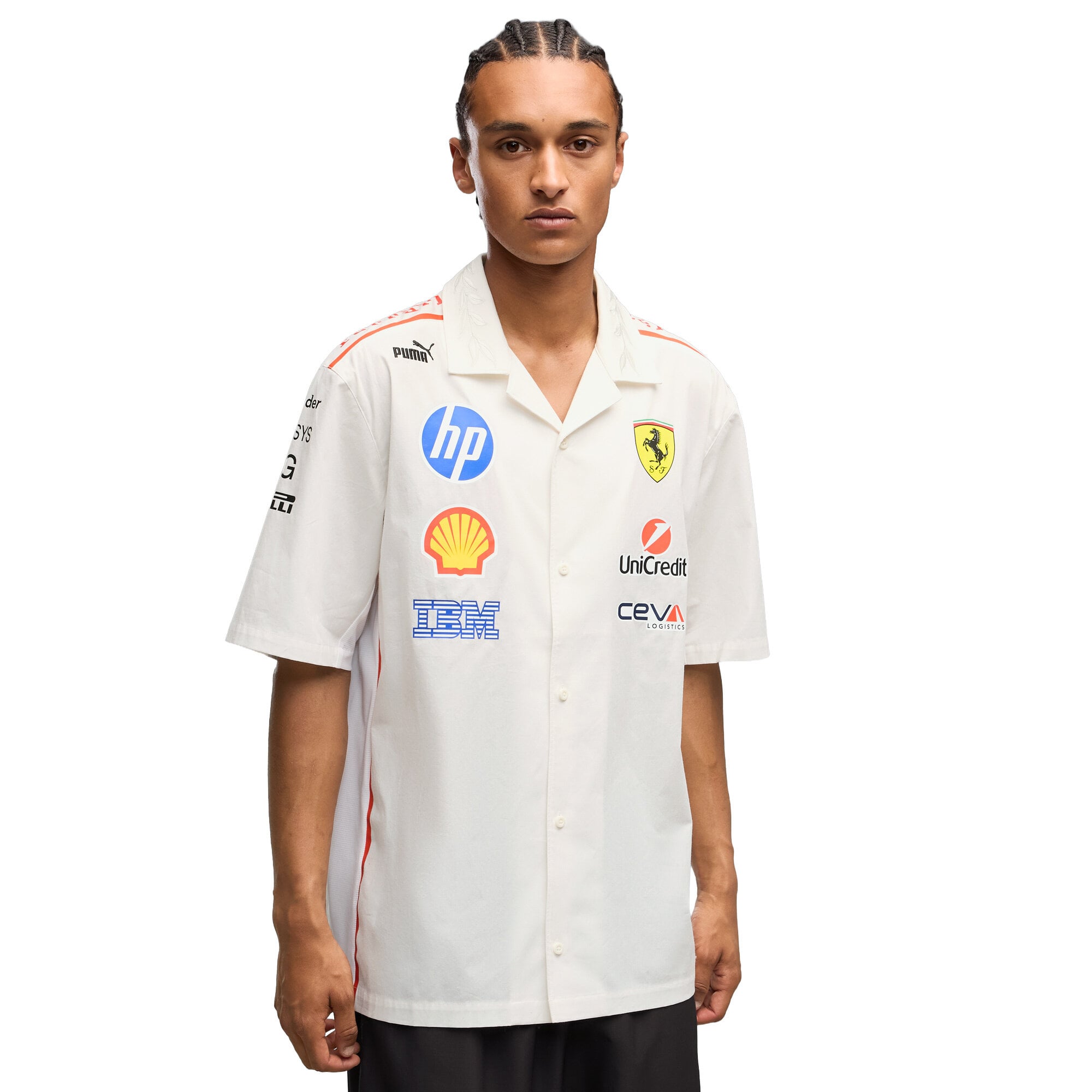 Maillot Scuderia Ferrari 2026 Édition Spéciale Monza - Blanc - unisexe Taille: L