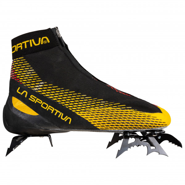 La Sportiva - Mega Ice Evo - Steigeisen Gr 43 schwarz/gelb