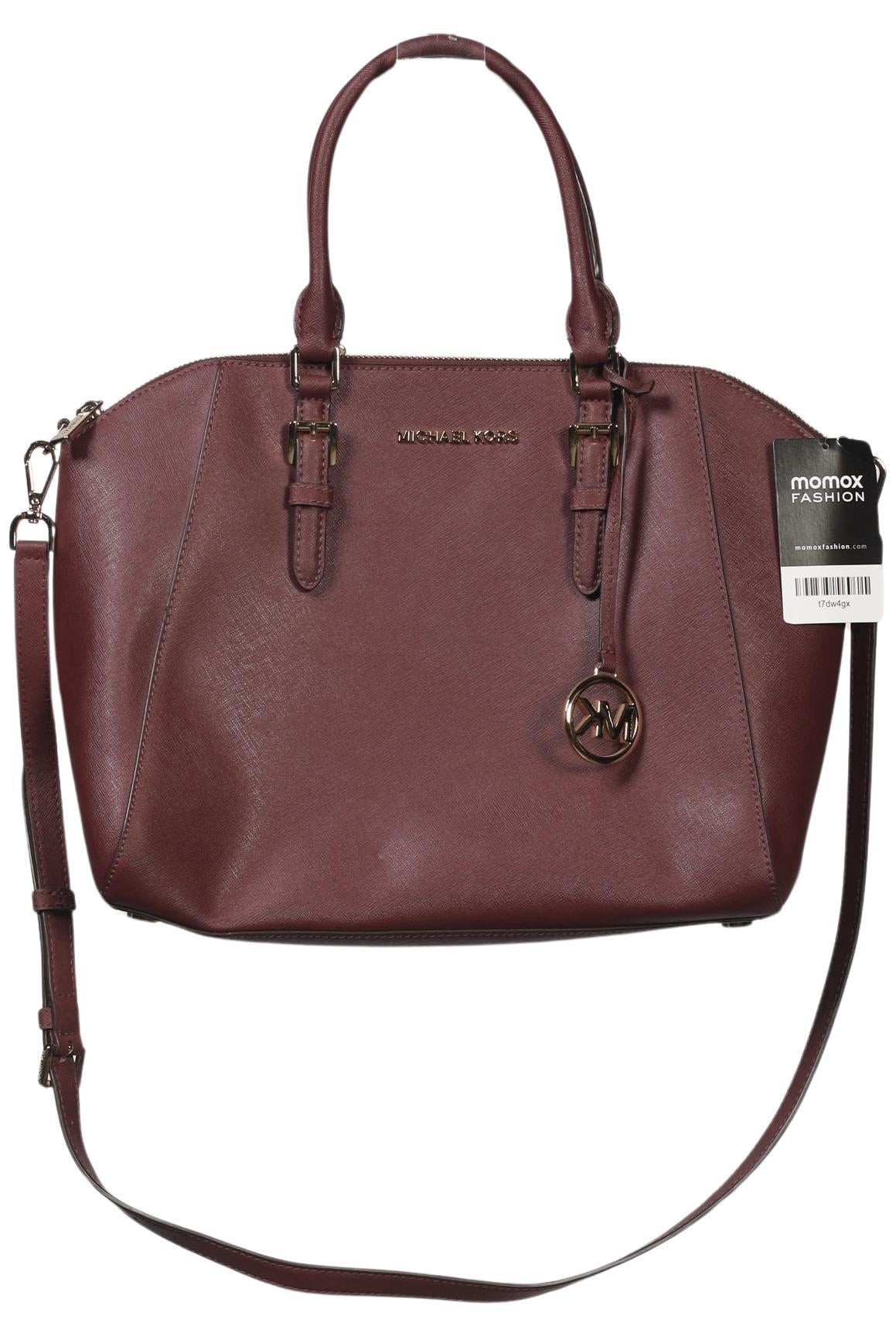 Michael Michael Kors Damen Handtasche gross Leder, Gr. , Bordeaux, Leder / kein / Etikett