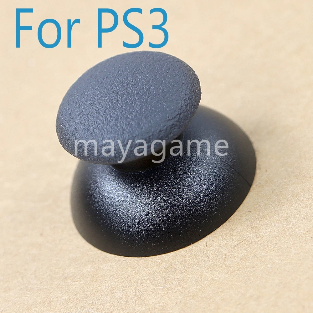 10 Stück Thumbstick Analog 3D Joystick Cap Tasten für Playstation 3 für PS3 Controller Ersatzteile