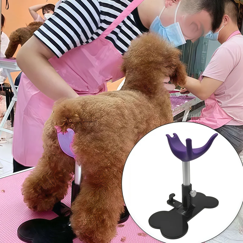 Pflegetisch für kleine Hunde und Katzenpflegeständer für Haustiere, 5–10 kg, zusätzlicher stehender fester Halt, professionelle Tierpflegewerkzeuge