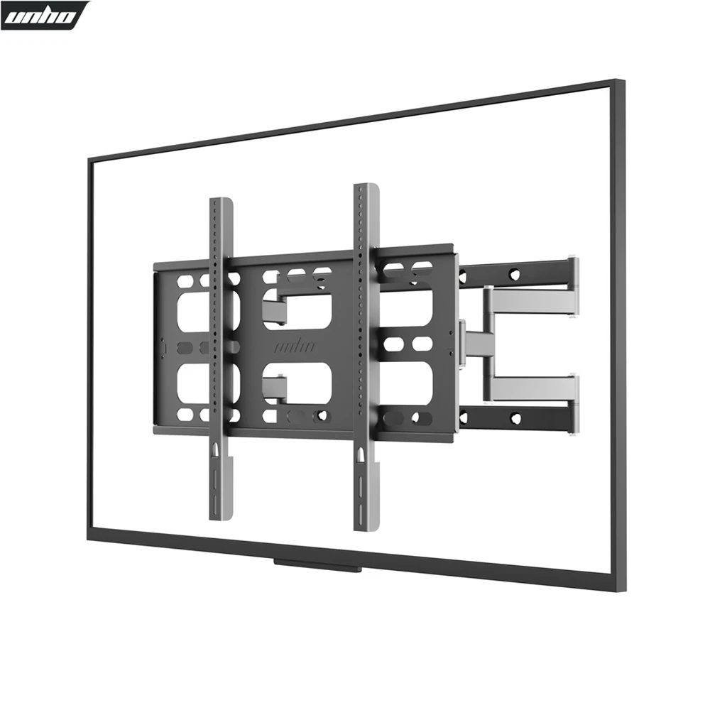 Vollbewegliche TV-Wandhalterung für 55-100 Zoll LED LCD Fernseher Schwenkbare Doppelgelenkarm-Halterung