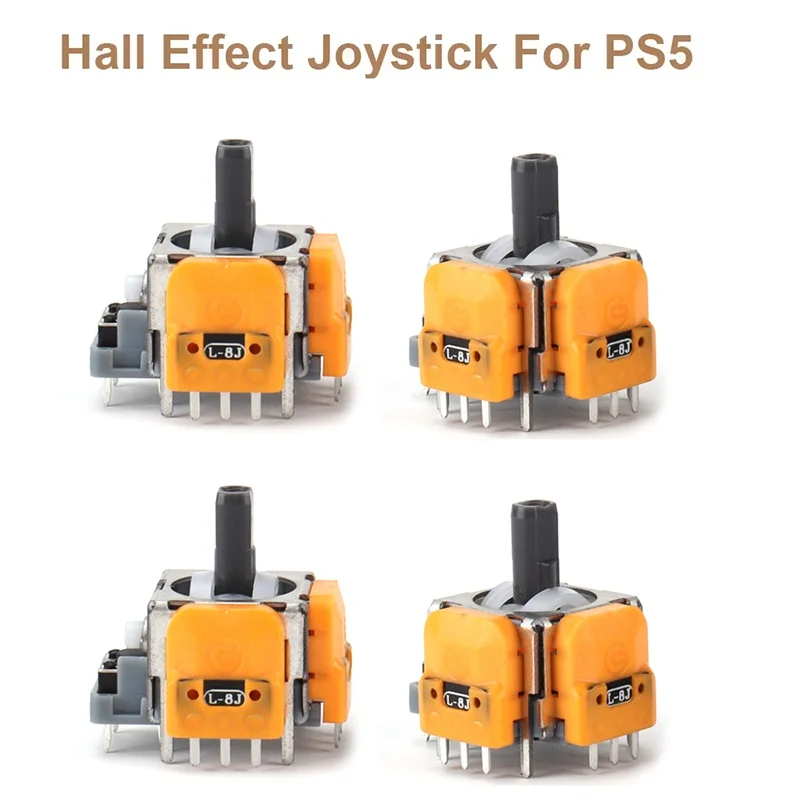 3D-Analog-Hall-Effekt-Joystick-Sensor, Daumenstick-Controller-Zubehör, Ersatz-Daumenstick für PS5/PS4/Xbox-Gamepad-Teile