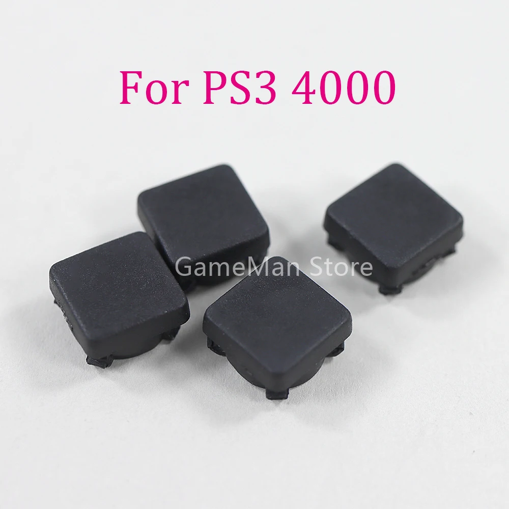 1 Satz für Playstation 3 4000 Gummi füße Abdeckung Kunststoff bodens ch raube Staubs topfen Ersatzteile für ps3 slim 2000 3000