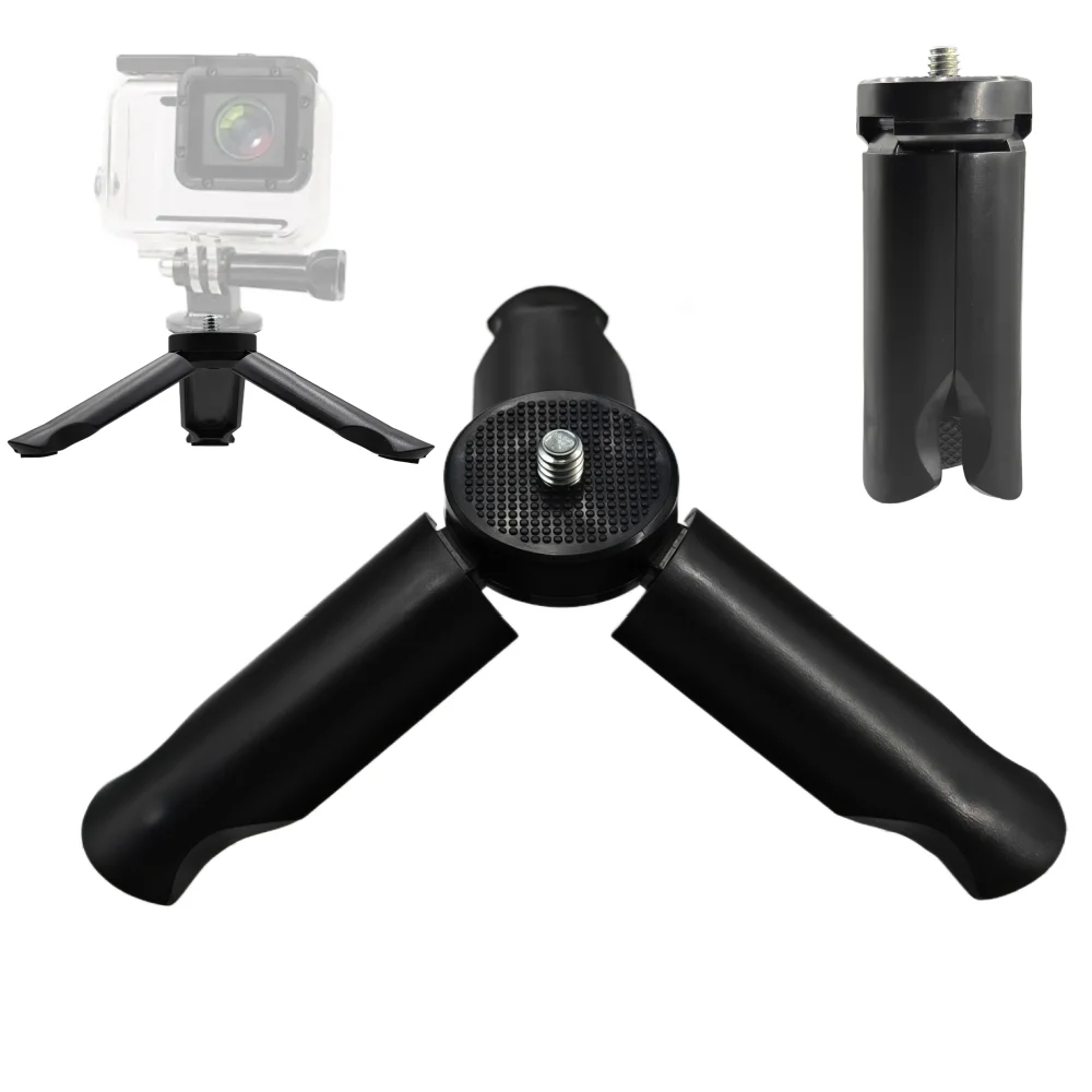Tragbares Mini-Stativ mit 1/4''-Schraube für DJI Action-Kamera, für GoPro Hero 13 12 11 10 9 8, DJI Action 5 4 Kamera, Smartphone-Gimbal