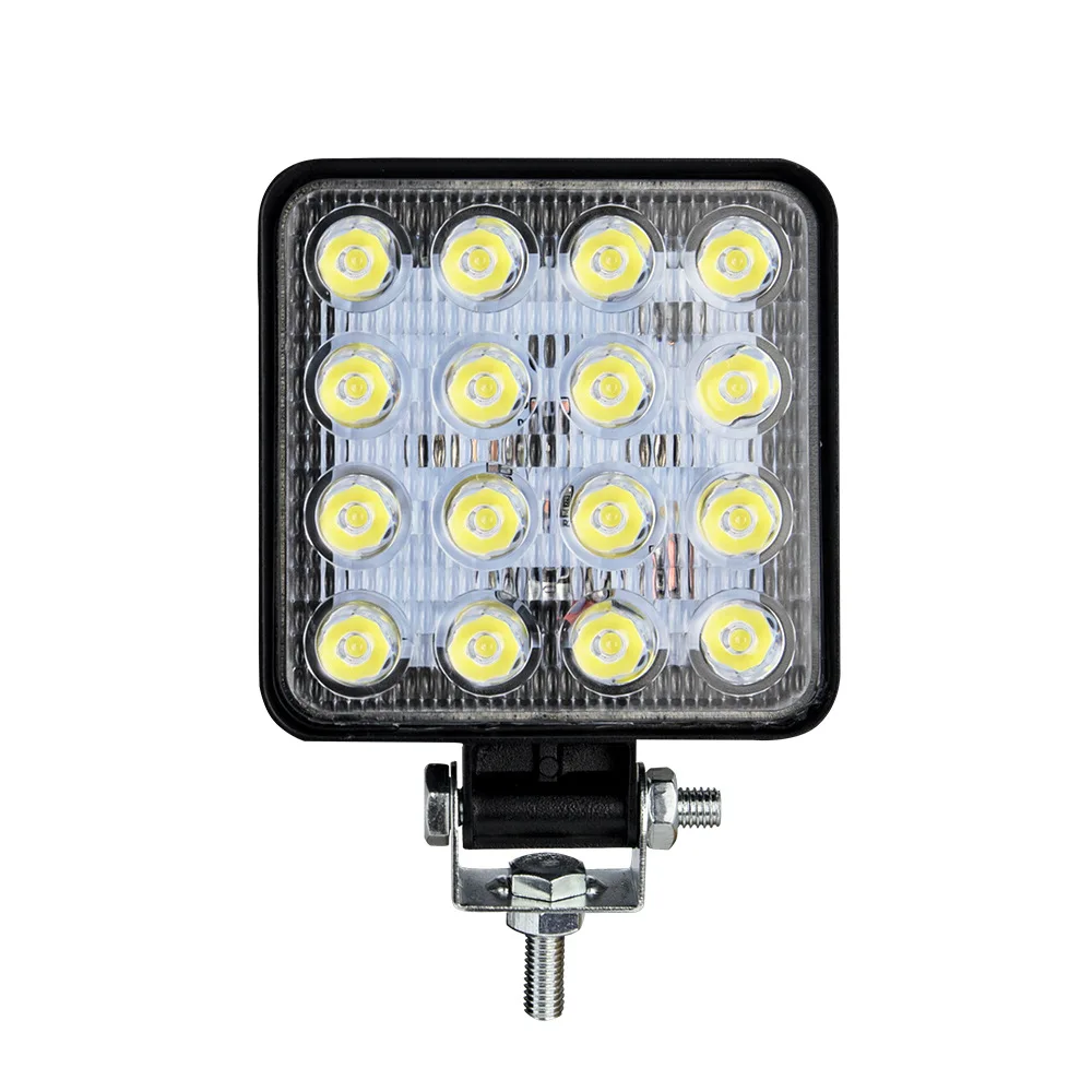 4 Stück 12 V LED-Lichtleiste 48 W Mini-LED-Arbeitsleuchte Off-Road-Scheinwerfer für Jeep Truck 4 x 4 Auto SUV ATV Barra LED-Scheinwerfer