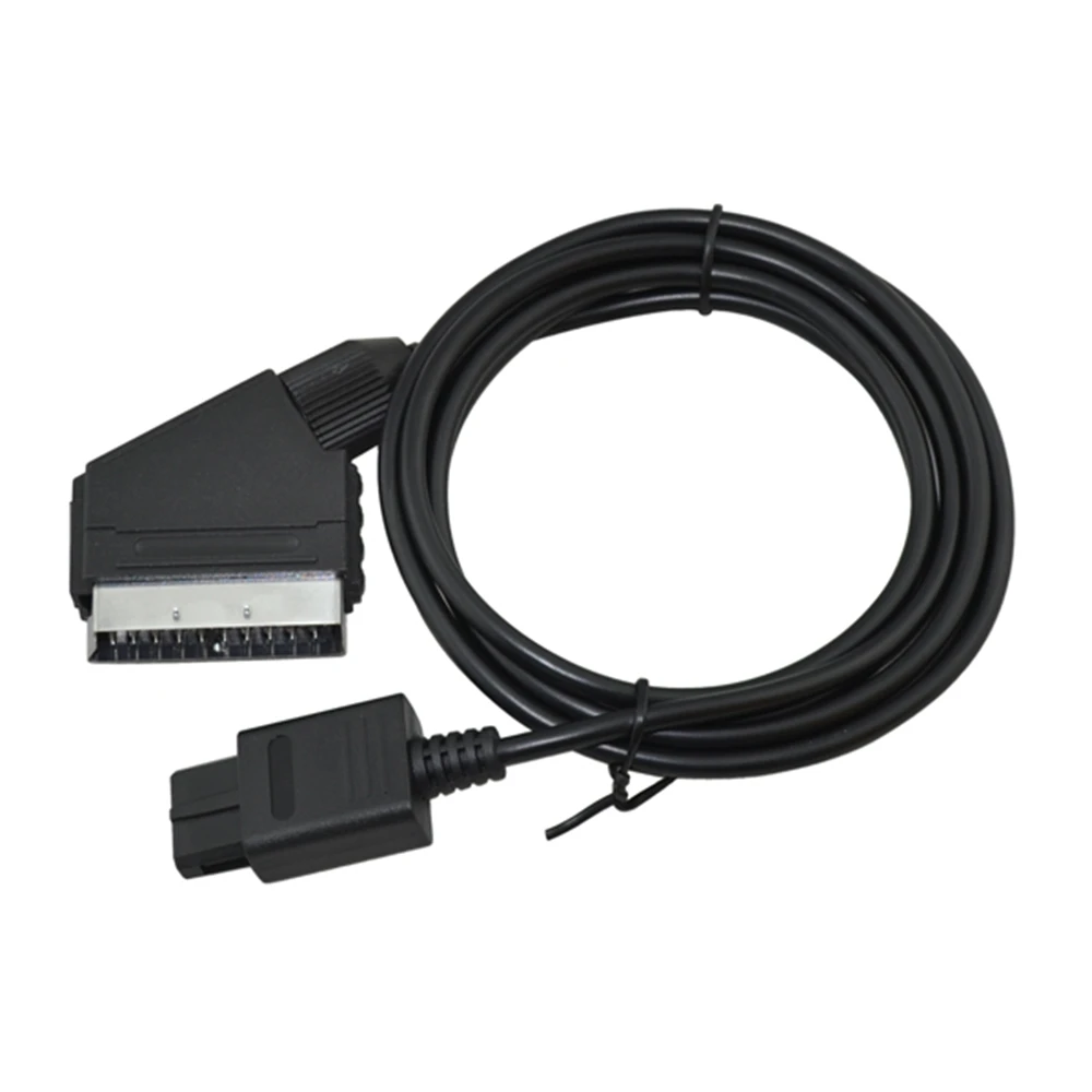 A/V-TV-Videospiel kabel Scart-Kabel für Snes für Gamecube und N64-Konsole, kompatibel mit NTSC-System