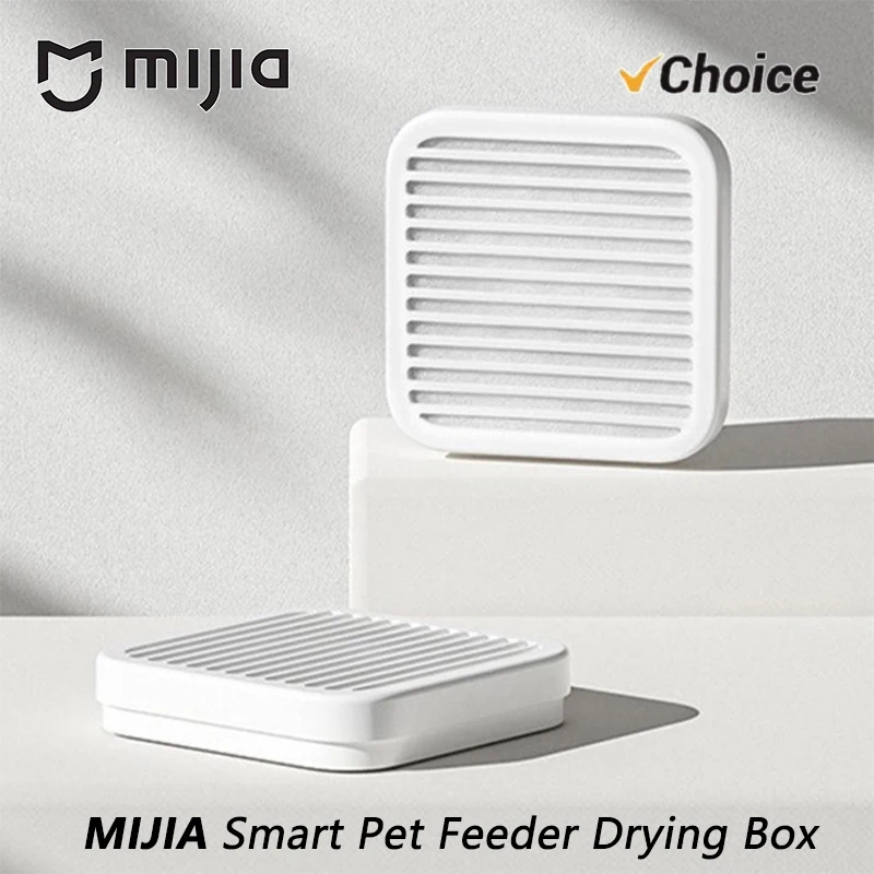MIJIA Pet Feeder 2 Trockenmittelbox, feuchtigkeitsbeständig, frischehaltend, entfeuchtendes Trockenmittel für Tierfutter, kompatibel mit der Mihome App