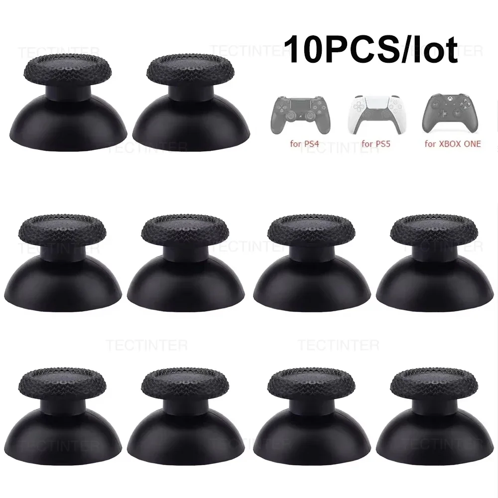 10 Stück Anti-Rutsch-Joystick-Daumenstick-Ersatzkappen für PS5 PS4 PS3 PS2 Xbox One 360 Game Controller Reparaturteile
