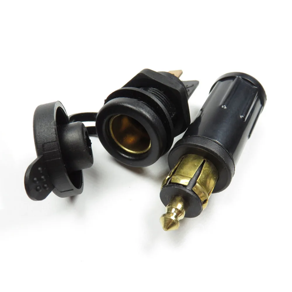 Auto und Motorrad Zigarette Leichter Stecker Auto Ladegerät Europäischen Standard Für BMW Motorrad Stecker Weiblichen Sitz 12-24 v