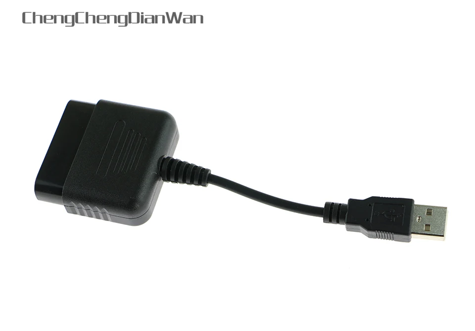 ChengChengDianWan hochwertige 10 Stück/Lot USB-Konverter-Adapter für PlayStation PS2 Game Controller zu PS3 PC Computer