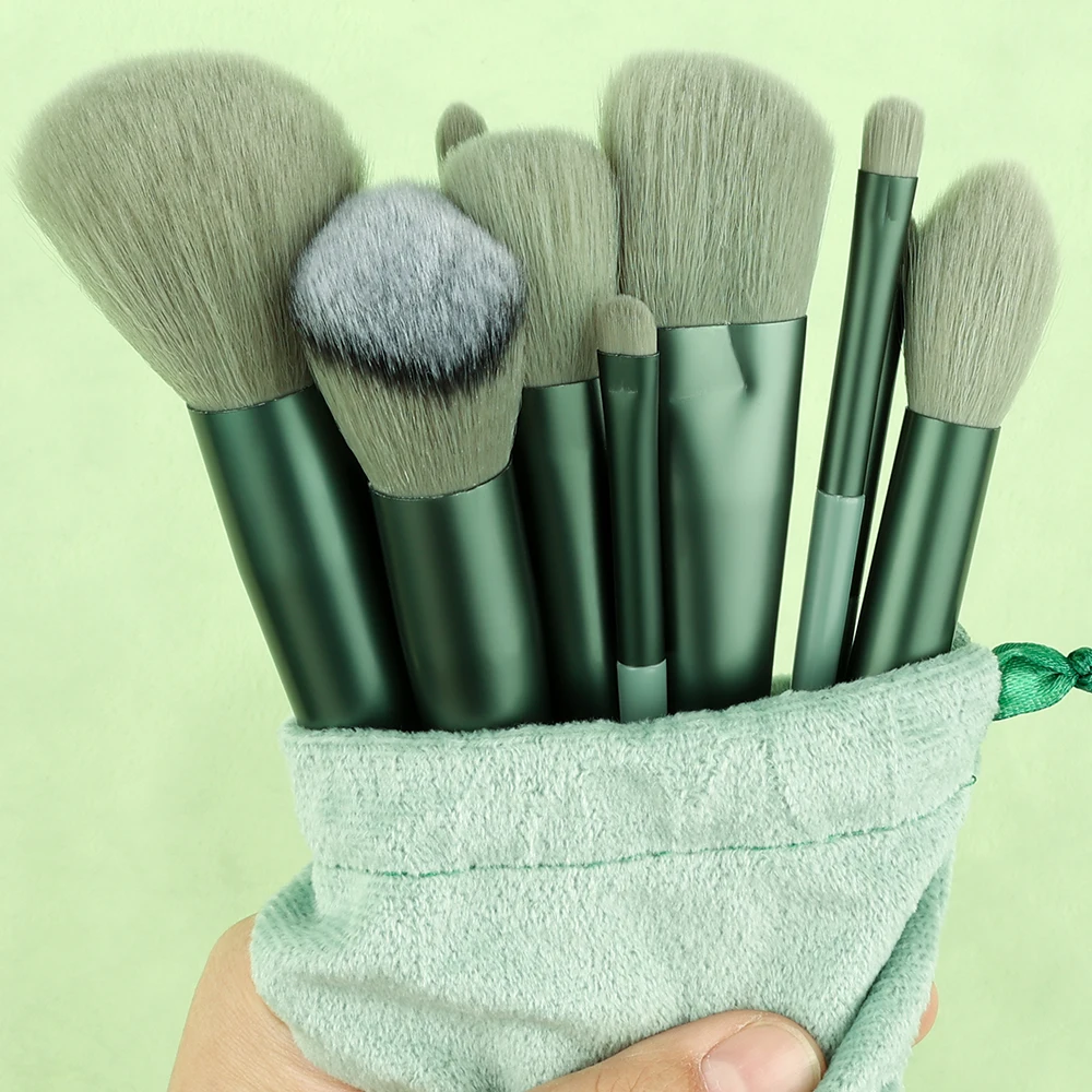 13-teiliges Make-up-Pinsel-Set, Make-up-Pinsel für Concealer, Rouge, Puder, Lidschatten, Highlighter, Foundation, Kosmetik-Beauty-Tool
