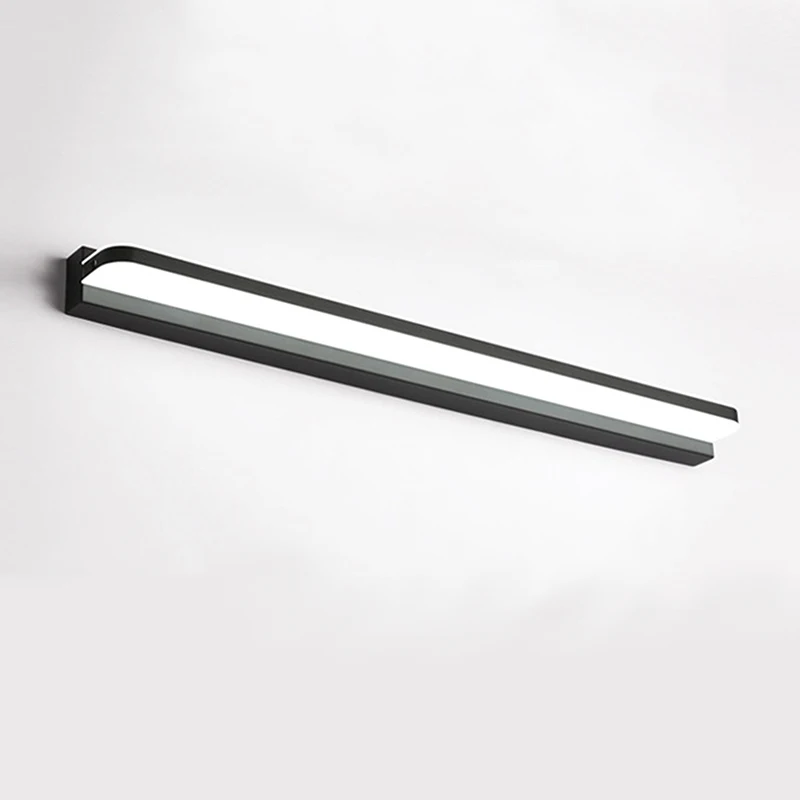 Led Spiegel Licht 9W/12W 42Cm/52Cm Acryl Lampenschirm Edelstahl Badezimmer Eitelkeit tisch Lampe Europäischen Minimalistischen Raum Licht