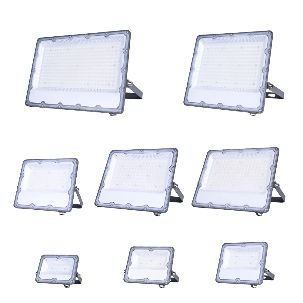 LED-Flutlicht, LED-Projektor, IP67, wasserdichter Reflektor, 220 V, 10 W, 20 W, 30 W, 50 W, 100 W, 150 W, 200 W, 300 W, Wand-Garten-Scheinwerfer, Flutlicht