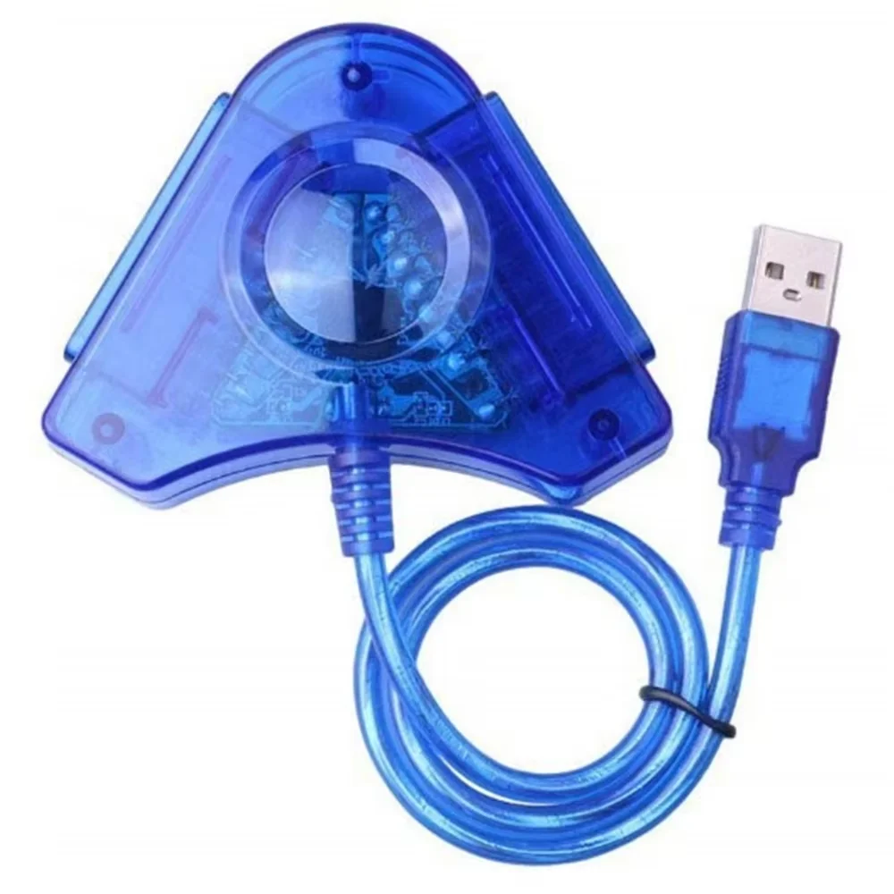 1 Stück für PS2 PS3 Dualshock2 Joypad Gamepad zu PS3 PC USB Controller Konverter Adapterkabel ohne Treiber 1 zu 1, 1 zu 2