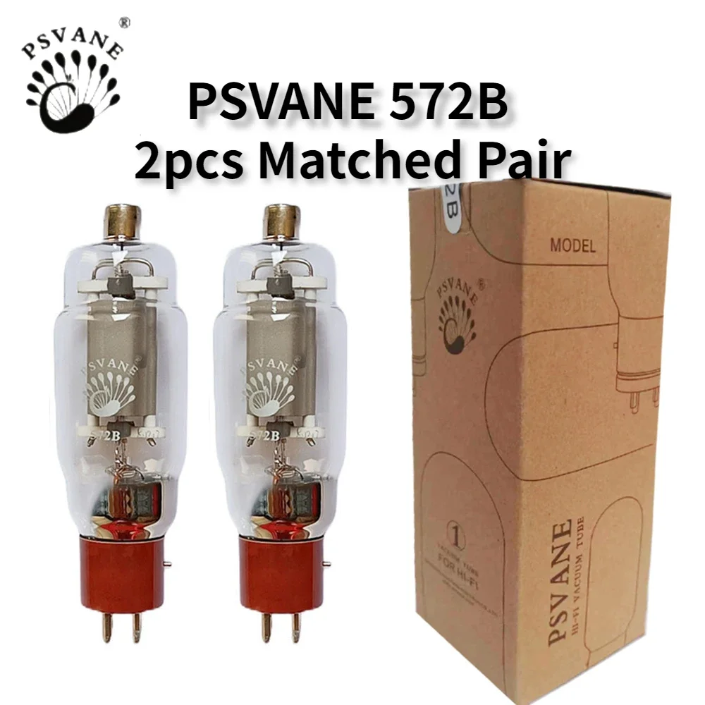 PSVANE 572B Röhren: Direkter Ersatz für RCA/Shuguang 811/812 | Verbesserte Dynamik und warme Gesang | Präzise passende Paare