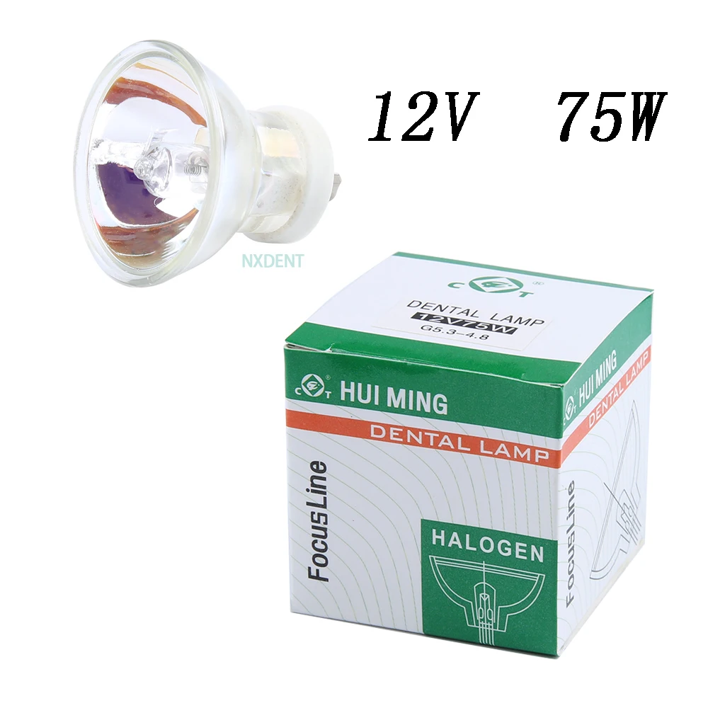 12 v75w Zahn lampen härtung Licht härtung, jcr/m 12V Halogenlampe, alternative Präzisions-Focusline-Zuverlässigkeit Halogenlampe