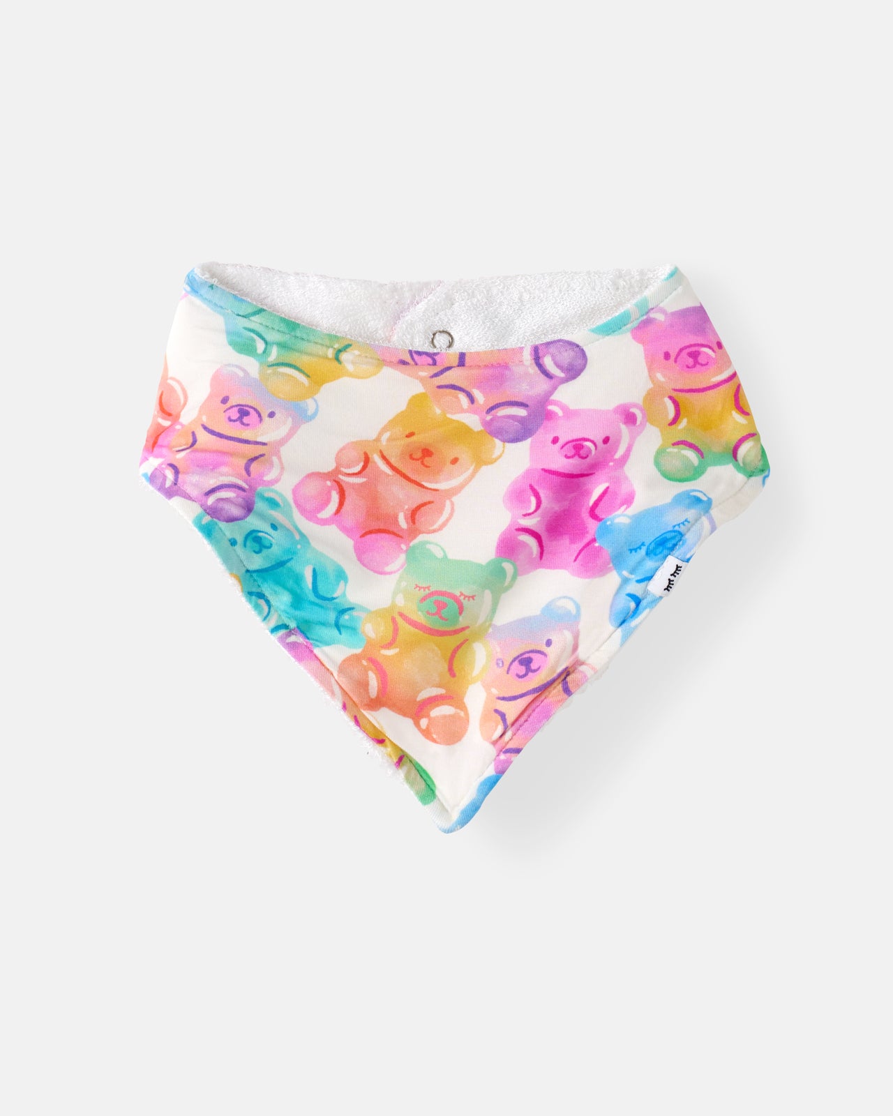 Gummy Giggles Bamboo Bandana Bib - OSFA