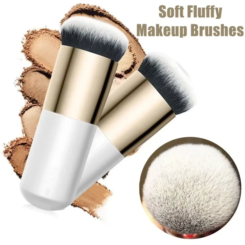 1PCS Make-Up Pinsel Gesicht Foundation Lose Pulver Concealer Blending Rouge Pinsel Weiche Synthetische Kosmetik Schönheit Make-Up-Tools