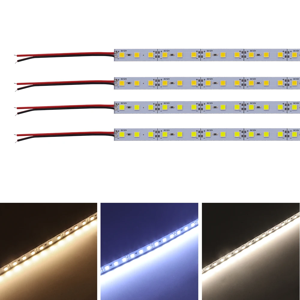 SMD 5054 LED Hartleuchtenleiste LED-Lichtleiste Aluminium Starrer Streifen Küchenbeleuchtung LED-Leiste Schrankbeleuchtung