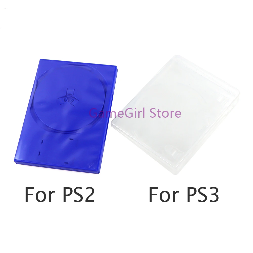 20 Stück Aufbewahrungsbox für PlayStation PS2 PS3 CD DVD Discs, Schutzhülle für Spiele-Discs