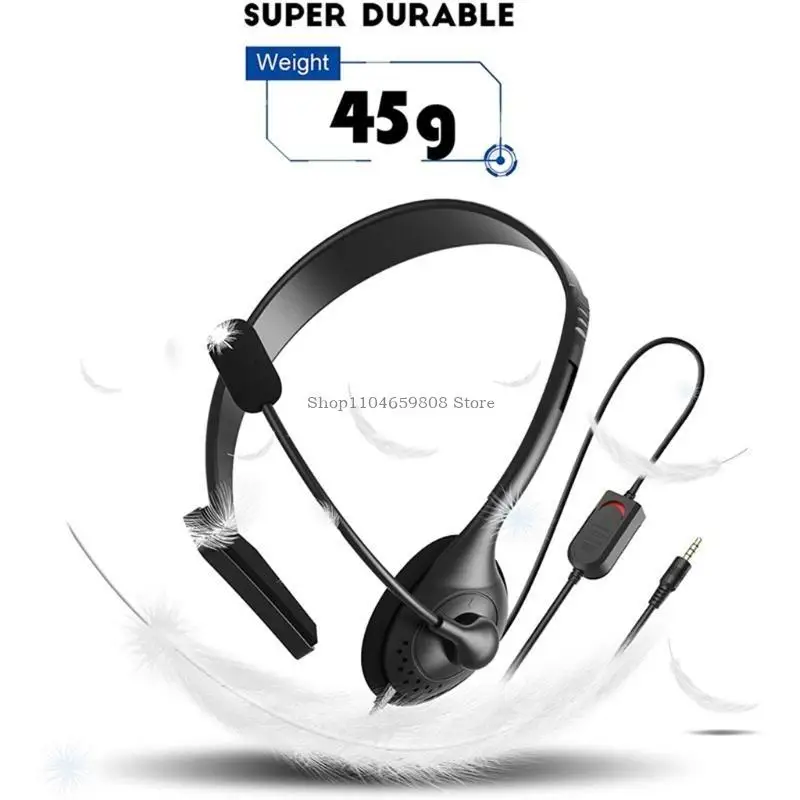 Professionelles Telefon -Headset für überlegene Klang für Anrufe, USB -Verbindung