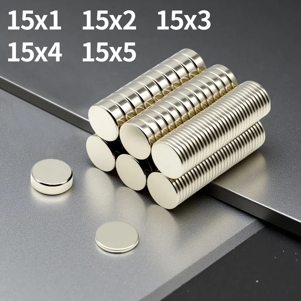 imans Kühlschrankmagnete für Heimwerker, Büro, Whiteboard, Werkstatt, geeignete Werkzeuge, Zuhause, Arbeitsplatz usw. 15 x 1/15 x 2/15 x 3/15 x 4/15 x 5 mm